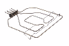 Horní topení 2800W/230V